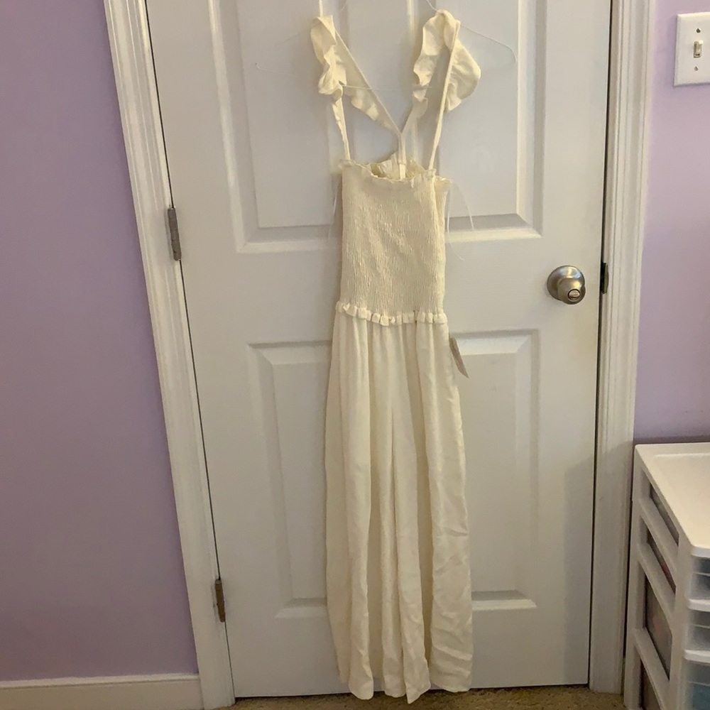 White jumpsuit